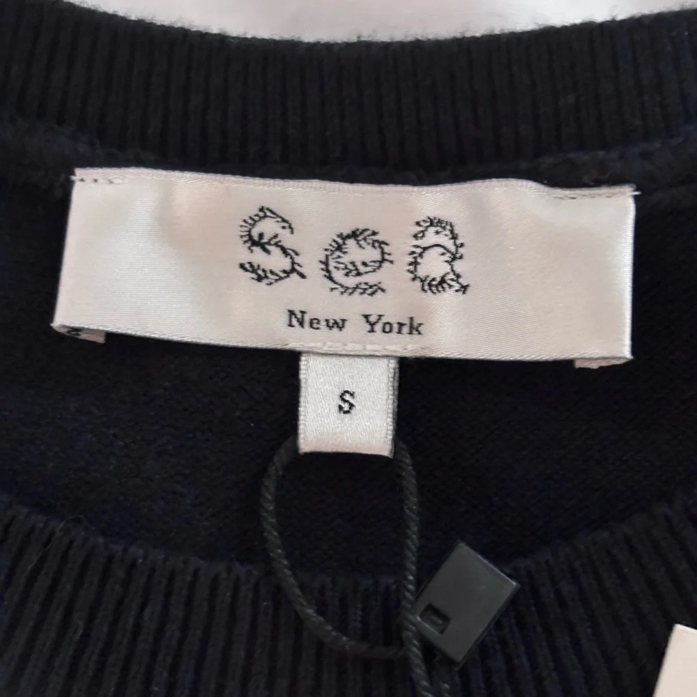 SEA, NEW YORK- The Elke Soutache Sweater- Small - Picture 5 of 8